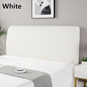 All-inclusive Bed Headboard Cover Elastic Plaid Hotel Home